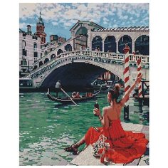 Алмазная мозаика Paintboy Original APK 26056 Отдых в Венеции 40х50 см.