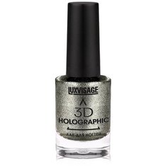 Лак LUXVISAGE 3D Holographic, 714-серебряный опал