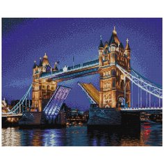 Алмазная мозаика "ФРЕЯ" Тауэрский мост 40x50 см