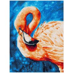 Алмазная мозаика "фрея" Фламинго 40x30 см