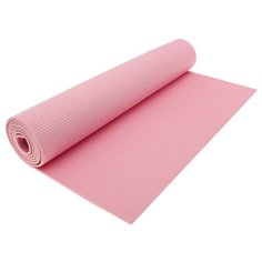 Коврик для йоги Sangh Yoga mat, 173х61х0.5 см розовый однотонный