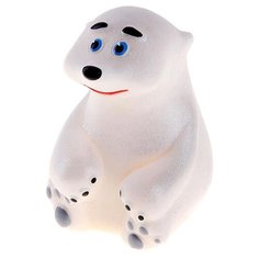 Игрушка для ванной Кудесники Медвежонок малыш СИ-454 белый