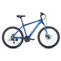 Велосипед 26" Forward Hardi 2.1 disc, 2021, цвет синий/бежевый, размер 18" 7076798