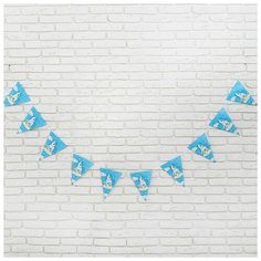 Гирлянда "Единорог" 3 метра, цвет голубой Сима ленд