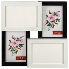 Рамка "Gamma" МРК-04 10 x 15 см 4 рамки-мультирамка пластиковая с оргстеклом