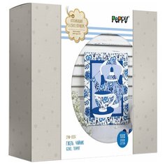 Набор для шитья "PEPPY" CPW-0134 "Гжель. Чайник" 17x19 см