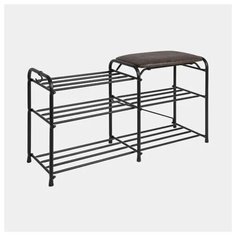 Подставка для обуви 3-х полочная 80с с сидением ПДОсС83 ЗМИ