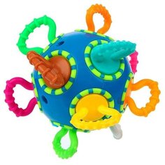 Погремушка Крошка Я Шар 3601475 синий