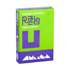 Головоломка Puzzle Собери фигуру. Уровень 1 зеленый