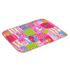 Пеленка на непромокаемой основе, Цвет МИКС 1886802 Крошка Я