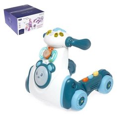 Каталка-ходунок "Мини байк", световые и звуковые эффекты, цвет голубой 6906644 Сима ленд