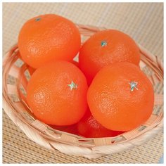 Силиконовая форма для мыла "Мандарин в кожуре малый S 2177 2986951 Сима ленд