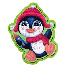 Развивающие игры из дерева. Пазл "Пингвинчик" 6925275 Лесная мастерская