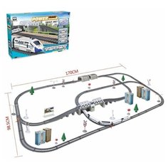 Железная дорога "Экспресс", работает от батареек, длина пути 9,14 м., свет 2334862 Сима ленд