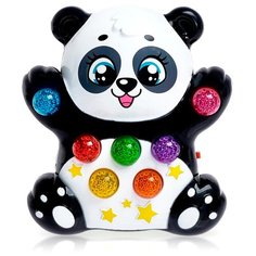 Развивающая игрушка Zabiaka Панда 3630477, черный/белый