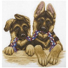 Набор для вышивания PANNA "Двое из ларца" 28,5x29,5 см