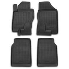 Element Коврики в салон NISSAN Navara МКПП 2005->, 4 шт. (полиуретан)