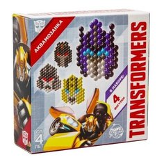 Аквамозаика "Трансформеры" Transformers, 4 фигурки, маски Hasbro