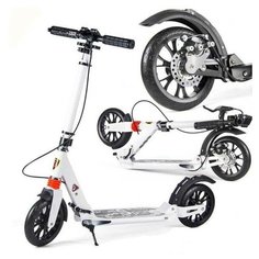 Самокат складной URBAN SCOOTER DISK BRAKE белый