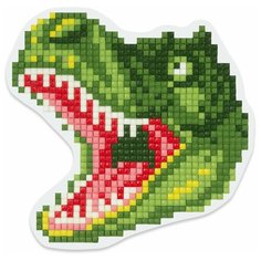 Алмазная мозаика ФРЕЯ магнит "Тираннозавр" 9 x 9 см