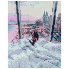 Алмазная мозаика Paintboy Утро в пентхаусе 40х50 см