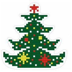 Алмазная мозаика ФРЕЯ магнит "Елочка" 8.5 x 8 см