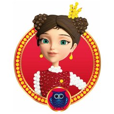 Алмазная мозаика фрея магнит "Дарья" 9.5 x 8 см