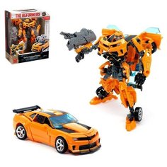 Робот "Автобот", трансформируется, с оружием, цвет оранжевый 4796822 Dison