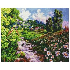 Алмазная мозаика Paintboy Милые ангелочки 40х50 см