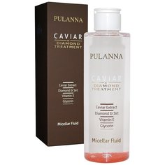 PULANNA мицеллярная вода на основе икры и бриллиантовой пудры Treatment Micellar Fluid, 200 мл