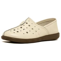 Слипоны Baden , размер 41 , бежевый