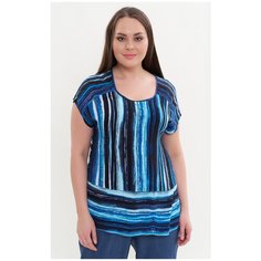 Футболка Lina, размер 58, синий