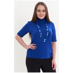 Футболка Lina, размер 54, василек