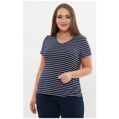 Футболка Lina, размер 62, синий