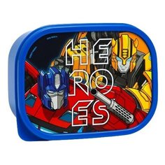 Ланч-бокс прямоугольный 0,5 л "Heroes", Трансформеры Hasbro