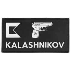 Патч (шеврон) на одежду Калашников Макаров; EN Kalashnikov