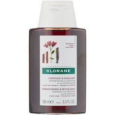 Klorane шампунь Strengthening & Revitalizing Shampoo with quinine and B vitamins, 100 мл