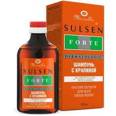 Mirrolla шампунь Сульсен Форте с крапивой против перхоти, 150 мл