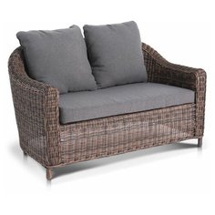 «Кон Панна», диван двухместный, коричневый 4 Si S