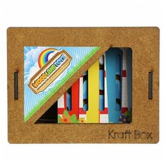 Развивающее пособие из дерева Линейки-трафареты, Ассорти Woodland