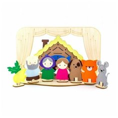 Настольный театр Репка (полный набор) Woodland