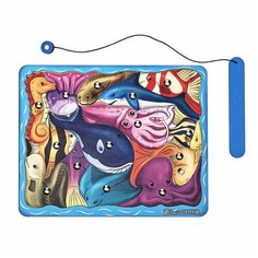Развивающее пособие из дерева Магнитная головоломка "Морские обитатели" Smile Decor