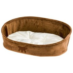 Лежак для собак и кошек Ferplast Laska 55 55х40х18.5 см коричневый