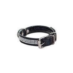 Ошейник Дарэлл Eco Comfort Diamond (711020), обхват шеи 30-37 см черный