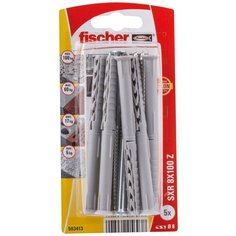 Дюбель фасадный fischer SXR 8X100 c шурупом,5шт.
