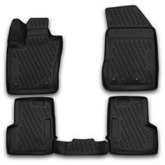 Element Коврики 3D в салон JEEP Renegade, 2015 ->, 4 шт. (полиуретан)