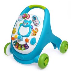 Каталка-ходунки «Мой малыш», световые и звуковые эффекты, цвет голубой Сима ленд