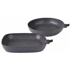 MR-4800 набор сковород Granite, 3 предмета Maestro