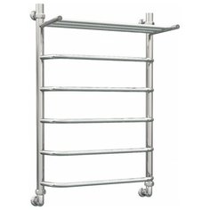 Водяной полотенцесушитель Роснерж Трапеция L108100 80x40 с полкой