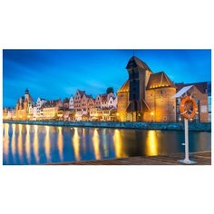 Супермоющиеся антивандальные фотообои Антимаркер, Города Мира. Гданьск., 2-A-2022, 270х150 см